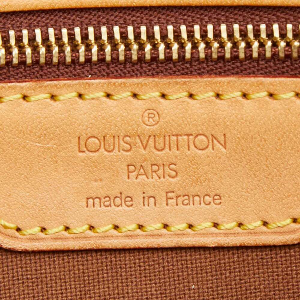 LOUIS VUITTON Brown Monogram Leather Shoulder Bag - Picture 13 of 13